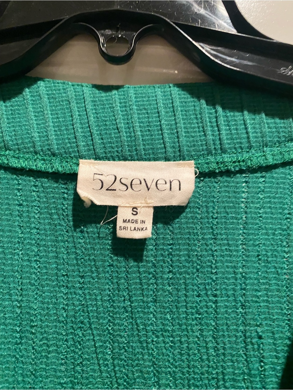 Seven7 Teal V-Neck Flutter Sleeve Midi Dress - Picture 2 of 2